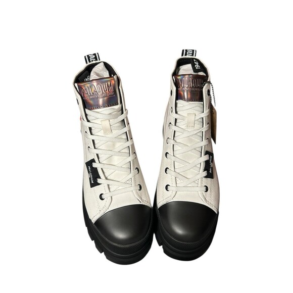 Palladium Women’s Revolt Hi TX Platform Boot in Star White - 97242-116-M Size 9 - Picture 5 of 6